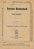 DEUTSCHES WOCHENSCHACH / 1907 vol 23, no 18